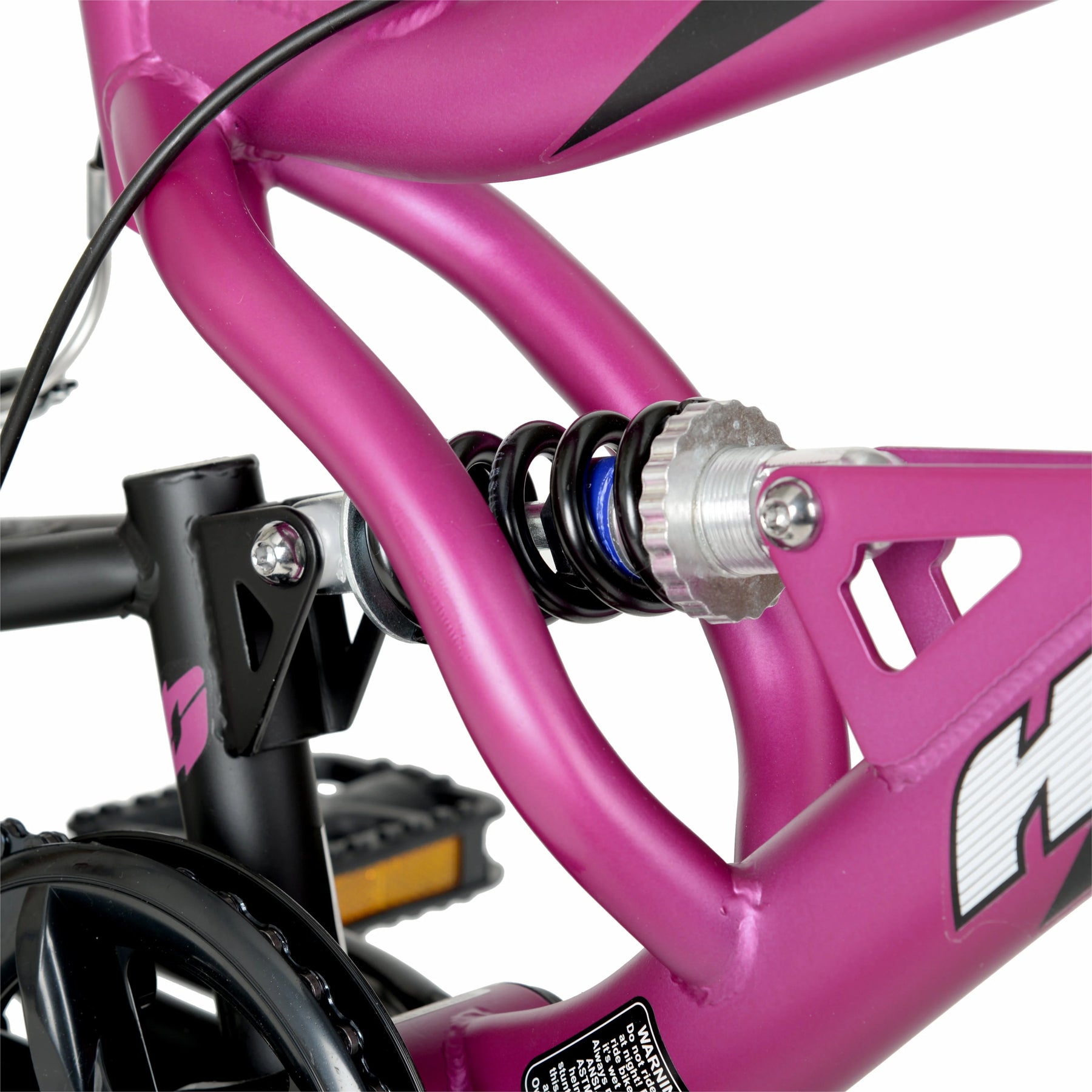 20" Hyper Swift Mountain Bike, Magenta, Youth, Age Group 8 - 13 Years